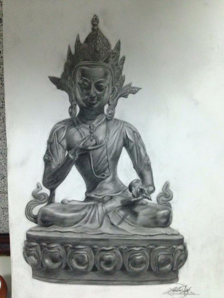 Dibujo - Buda